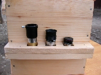 Suportul pentru 3 oculare - click pentru poza mare